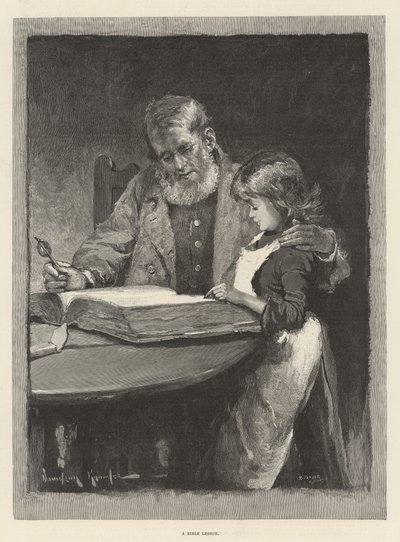 A Bible Lesson by Davidson Knowles